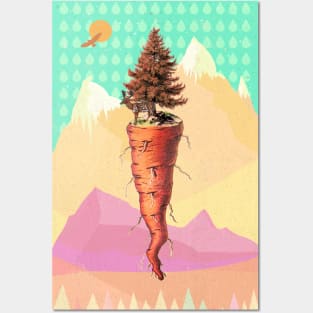 CARROT ISLAND Posters and Art